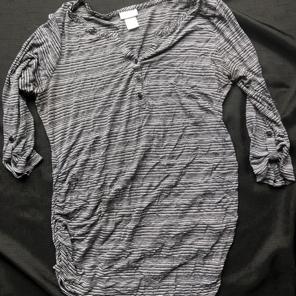 Striped Maternity top